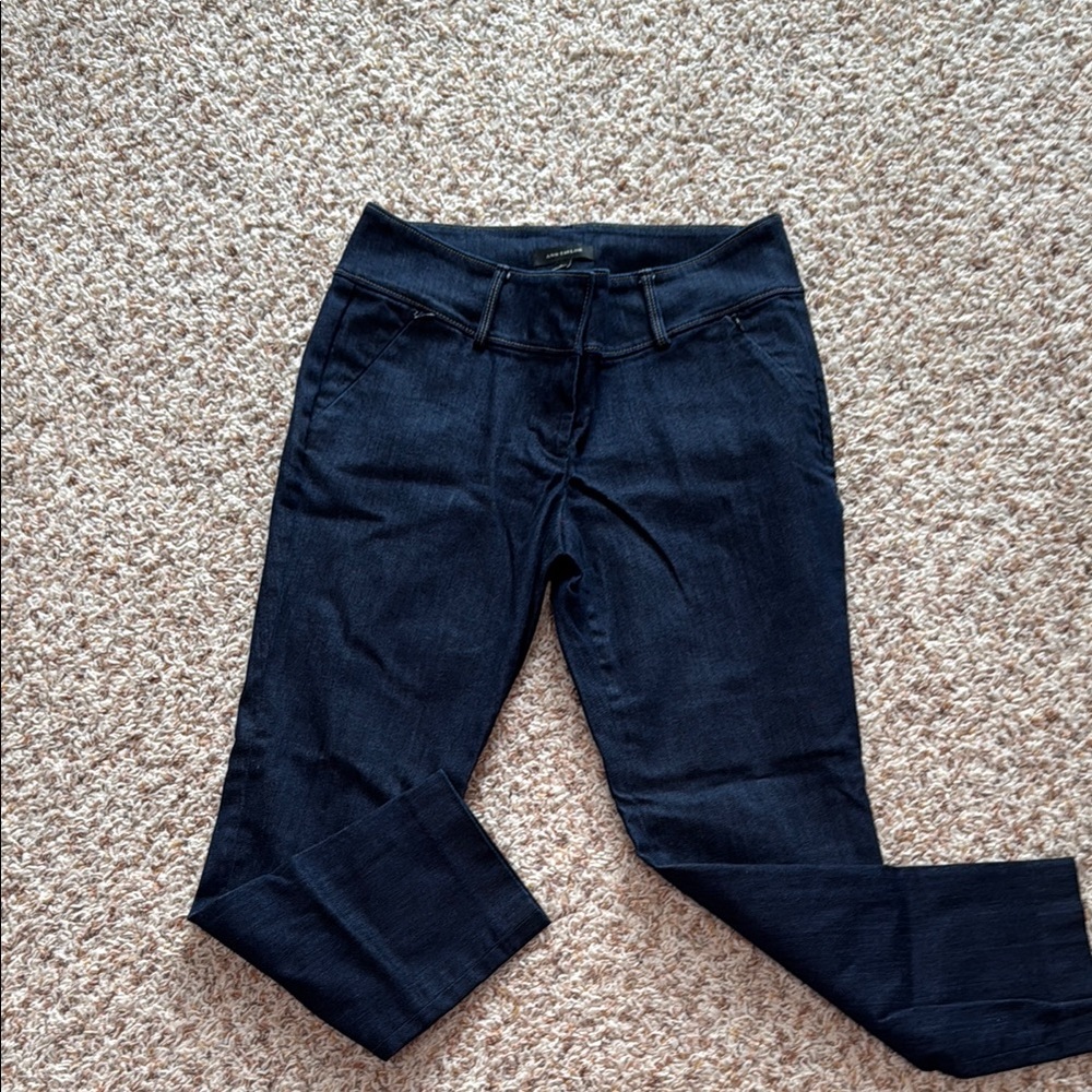 Banana Republic indigo Slim Straight Jeans